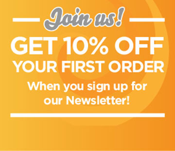 Join us and get 10% off your first Order