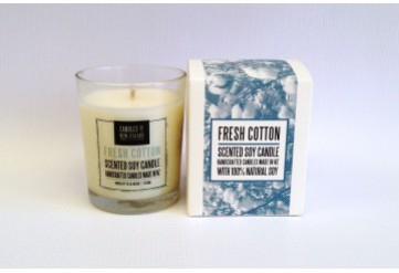 French Cotton Soy Candle with box